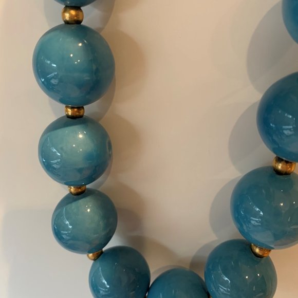 Kenneth Lane chunky beaded choker - Picture 8 of 10